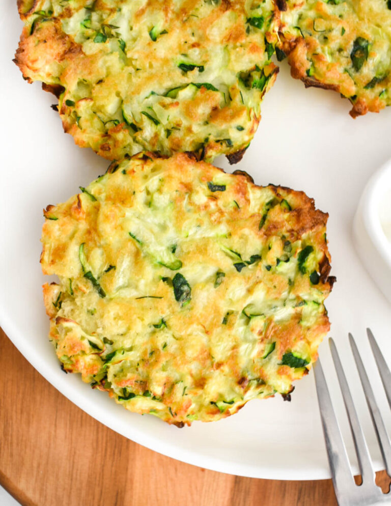 Courgette pannenkoekjes (fritters)